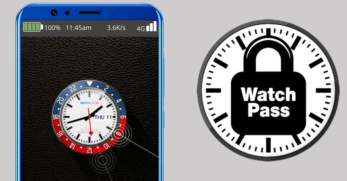 Watch password - Easy & strong Touch lock screen
