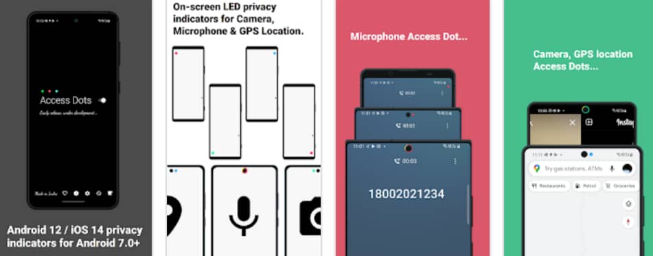 14 Android Privacy Indicators