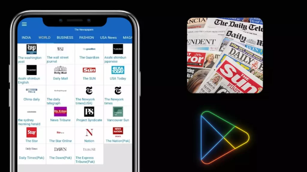 All English Newspapers App Daily News